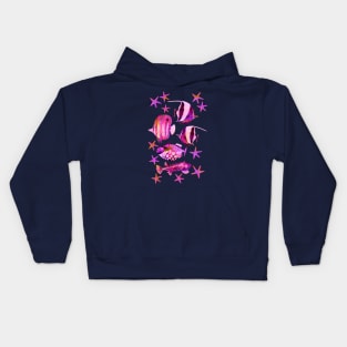 underwater paradise Kids Hoodie